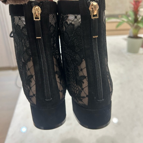 SOLD. Dior black lace boots. Never worn. Brand New. Purchased at Holt Renfrew. - Picture 8 of 8